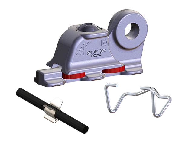 Products attax seat track fittings